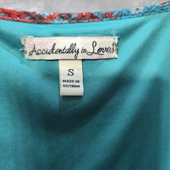 Accidentally In Love Dress Womens Small Multicolor Geometric Boho Hippie Tank - Picture 2 of 10